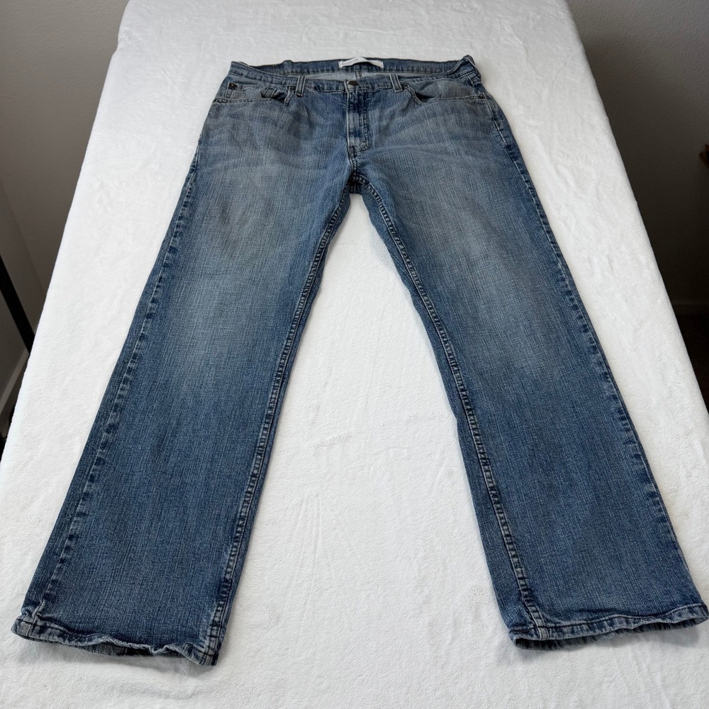 Signature by Levi Strauss & Co Relaxed Fit Jeans Mens W36 L30 Blue Good Denim